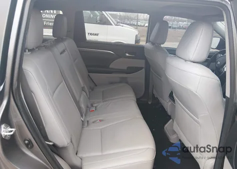 2018 Toyota Highlander Limited from USA, damaged, VIN 5TDDZRFH5JS829427